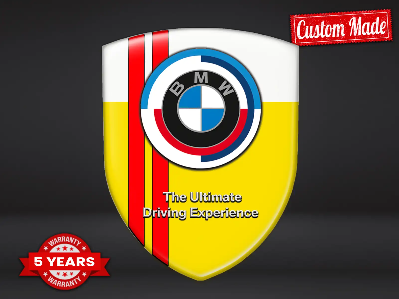 BMW Doming Aufkleber Auto Robust Exklusiv Modern